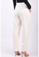 Women Pants Selected Slffrankie Hw Snow White